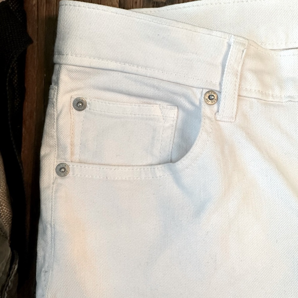 Women’s Gap True Skinny White Jeans, size 29 - Picture 6 of 10